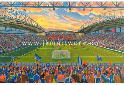 DW Stadium Fine Art Print - Wigan Athletic Football Club